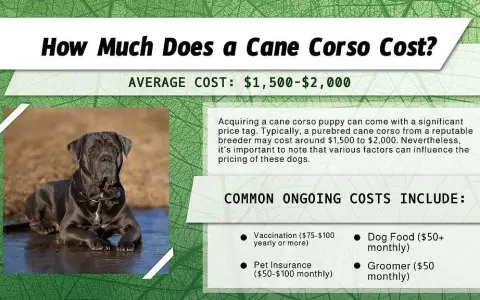Ile kosztuje szczeniak Cane Corso? Poznaj realne ceny i ukryte koszty